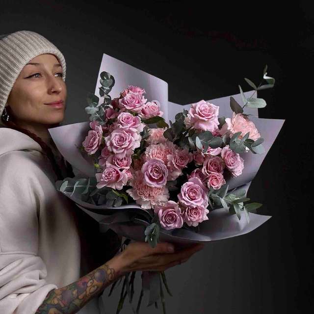 Розовый микс